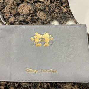 Gray Disney Mickey Minnie Pandora Wristlet